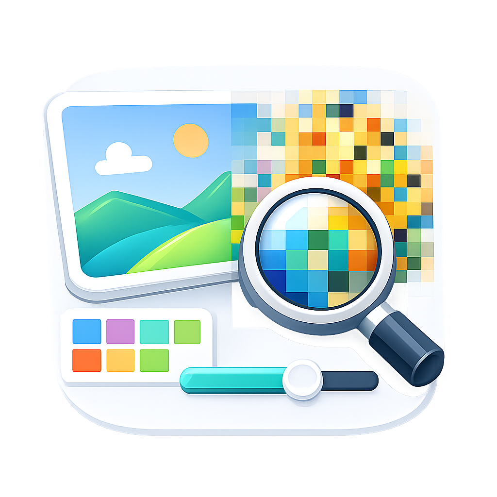 Pixelate na larawan online
